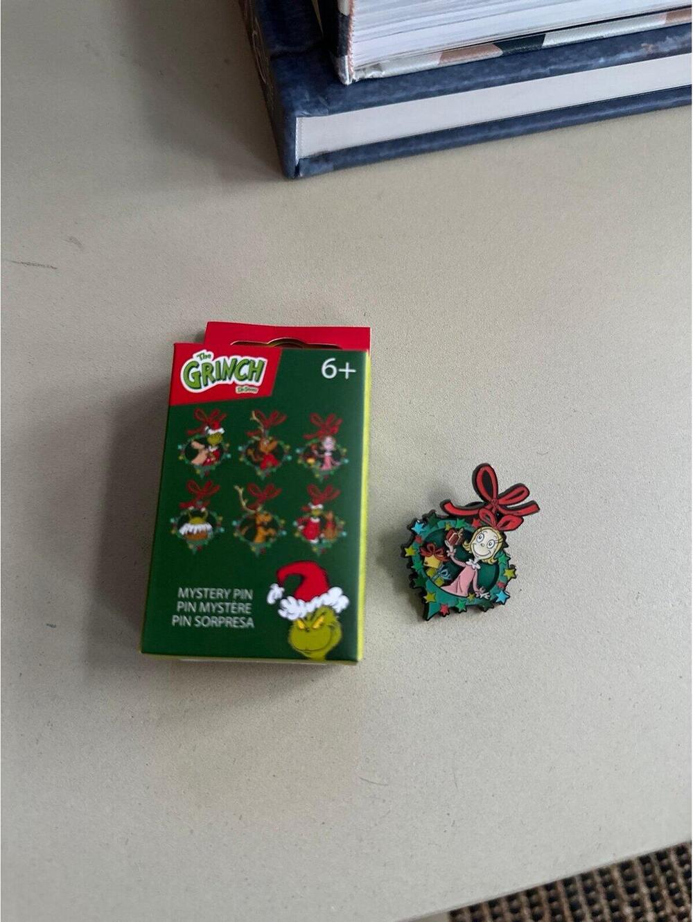 Loungefly The Grinch Cindy stained glass mystery pin